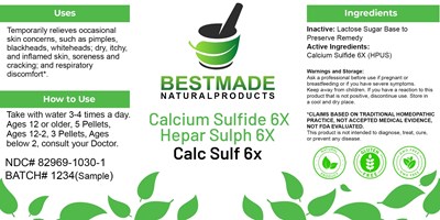 calc sulf - Calcium Sulfide Hepar Sulf (Calc Sulf)  6x